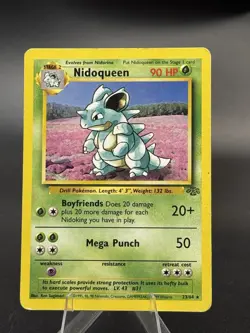 Nidoqueen - 23/64 - Jungle Unlimited 1999 - WOTC - Non Holo - HP - Pokemon TCG - Image 1