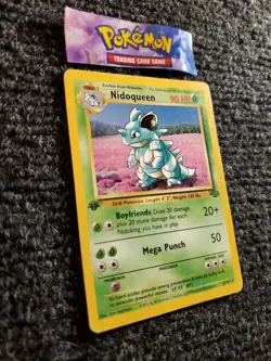 Nidoqueen 23/64 - Jungle Unlimited Non-Holo Rare 1st Edition Pokemon TCG PL-LP - Image 3