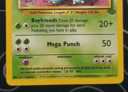 Nidoqueen 23/64 Jungle Rare Pokemon Tcg Card Vintage Wotc Moderately Played - Image 3