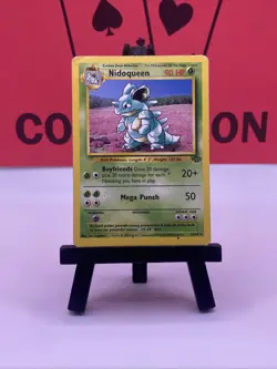 Nidoqueen 23/64 Jungle WOTC Pokemon TCG Regular Rare 1999 HP - Image 2