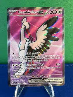 Pokemon TCG Bombirdier EX Paradox Rift Holo Ultra Rare Card 234/182 NM Condition - Image 1