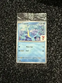 Lapras 031/142 - 7/11 Stellar Crown - Seven Eleven Promo - Sealed - Pokemon TCG✅ - Image 1