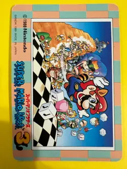 18 Super Mario Bros 3 Card TGC Nintendo Bandai 1989 Japanese JP - Image 4