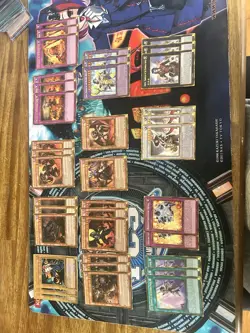 Yugioh! 53 cards GOLD BURNING ABYSS DECK Core NM Dante Graff Cir Farfa Cherubini - Image 1