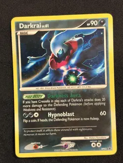 Darkrai DP52 Holo Diamond and Pearl Promos Heavily Played Pokemon Card - Image 1