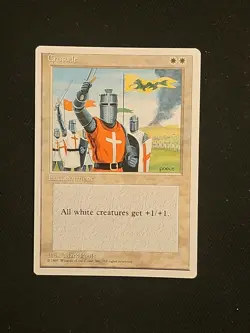 MTG 🔥 Crusade 🔥 4th Edition Regular Rare NM - Image 1