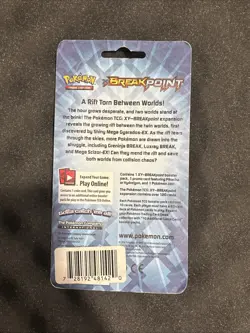 Pokemon 2016 BreakPoint Checklane Blister Pikachu Card XY95 -Factory Sealed DMG - Image 4