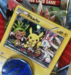 Pokemon 2016 BreakPoint Checklane Blister Pack Pikachu Card XY95 -Factory Sealed - Image 3