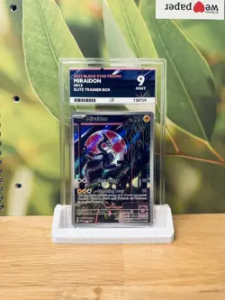 Pokemon TCG Miraidon EX 013 Black Star Promo Scarlet & Violet ACE 9 Mint - Image 1