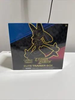 2023 Pokemon TCG: CROWN ZENITH Elite Trainer Box Sealed - Image 1
