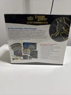 2023 Pokemon TCG: CROWN ZENITH Elite Trainer Box Sealed - Image 2