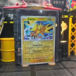 Zapdos Twilight Masquerade Reverse Holo Pokemon TCG 065/167 Scarlet Violet Rare - Image 3