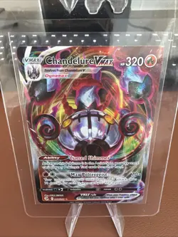 Pokemon TCG Chandelure VMAX (Full Art) Near Mint Fusion Strike 040/264 - Image 1