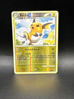 Pokemon TCG - Raichu 33/90 Undaunted Reverse Holo - Image 1
