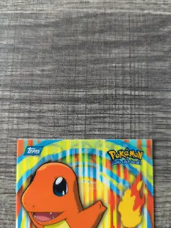 2000 Topps Pokemon Charmander Stick On #10/10 Blue Label Nm-mint - Image 4