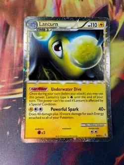 Lanturn 86/95 NM Holo Rare Prime HGSS Unleashed 2010 Pokemon TCG - Image 1
