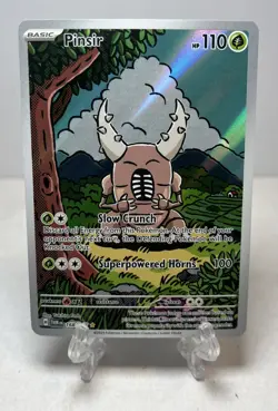 Pinsir - 168/167 - Illustration Rare Near Mint Pokemon Twilight Masquerade - Image 1