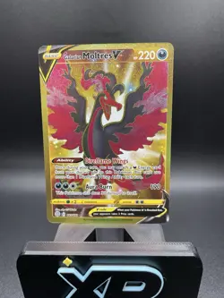 Galarian Moltres V 183/172 NEAR MINT Secret Brilliant Stars Holo Pokemon TCG - Image 1