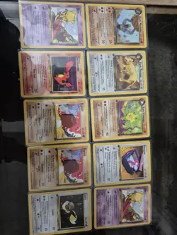Pokemon 1st Edition Team Rocket LOT Of 29 Cards - Image 1