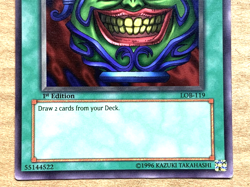 yugioh POT OF GREED LOB-119 North America 1st Ed Rare Lightly Played - Image 4