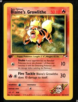 Pokemon Gym Heroes Series, 1st Edition / Uncommon/Common - Pick your cards - Image 3