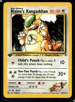 Pokemon Gym Heroes Series, 1st Edition / Uncommon/Common - Pick your cards - Image 5