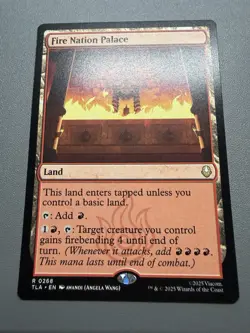 Fire Nation Palace Avatar The Last Airbender Regular R 0268 NM TLA - Image 1
