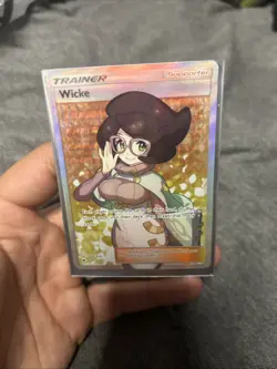 Pokemon Card - Wicke (Full Art) SM - Burning Shadows 147/147 Ultra Rare - Image 1