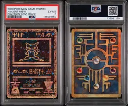 Ancient Mew 2000 Pokemon Game Promo PSA EX-MT 6 - Image 1