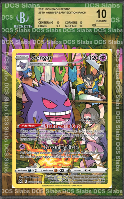 Gengar TG06/TG30 Lost Origin CGC BGS Display Extended Art for Graded Pokemon - Image 3