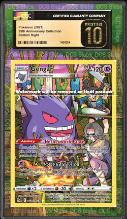 Gengar TG06/TG30 Lost Origin CGC BGS Display Extended Art for Graded Pokemon - Image 4