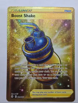 Boost Shake 229/203 Rare Secret Evolving Skies Pokemon NM - Image 1