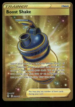Boost Shake (Secret) Secret Rare SWSH07: Evolving Skies 229/203 NM - Image 1