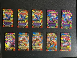 Pokemon TCG: 5 ME:02 & 5 ME01 Single Booster Packs | Lot of 10! | Factory SEALED - Image 1