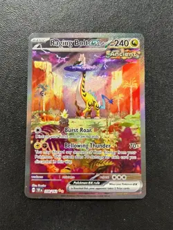 Pokemon Raging Bolt ex 208/162 Temporal Forces SIR NM #2 - Image 1