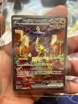 Raging Bolt EX 208/162SV05: Temporal Forces Special Illustration Rare Pack Fresh - Image 1