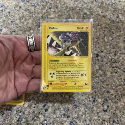5 Card Pokemon Lot (4 E-readers: Raikou, Steelix, Gyarados, Arcane) Blastoise - Image 2