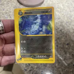 5 Card Pokemon Lot (4 E-readers: Raikou, Steelix, Gyarados, Arcane) Blastoise - Image 4
