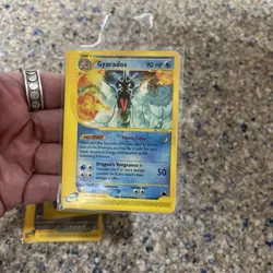 5 Card Pokemon Lot (4 E-readers: Raikou, Steelix, Gyarados, Arcane) Blastoise - Image 5