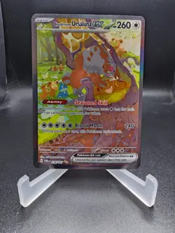 Bloodmoon Ursaluna ex 216/167 Sv06: Twilight Masquerade Holo SIR Pokemon TCG - Image 1
