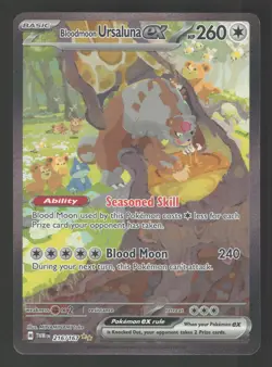 Bloodmoon Ursaluna ex 216/167 Pokemon SV06: Twilight Masquerade - Image 1