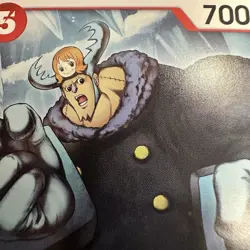 One Piece card, Nami (Franky body switch) OP10-013 C, red straw hat logo 17 - Image 4