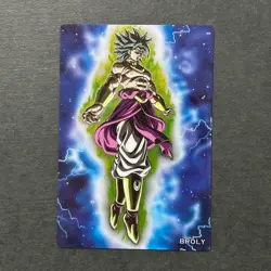 S4239 Broly Japanese Dragon Ball UNLIMITED Wafer Card D28 - Image 1