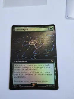 Sphere Grid Extended Art Foil Final Fantasy MTG - Image 1