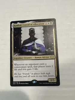 KAMBAL CONSUL OF ALLOCATION # 237 (NM) Double Masters 2022 2X2 Magic MTG LC1 - Image 1