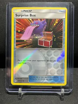 Surprise Box 187/214 Reverse Holo Pokemon 2019 SM Unbroken Bonds NM - Image 1