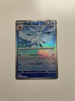 Carte Pokemon Givrali 025/131 masterball EV8.5 Evolutions prismatiques FR - Image 3