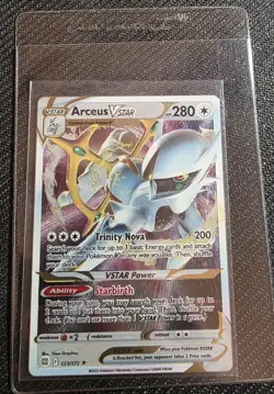 Pokemon TCG Arceus VSTAR Metal Ultra-Premium Collection 123/172 Brilliant Stars - Image 1