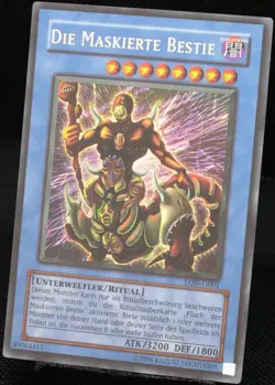 Yu-Gi-Oh! Die Maskierte Bestie LON-G001 Ultra Rare [NM-M] Masked Beast | DE 2003 - Image 3