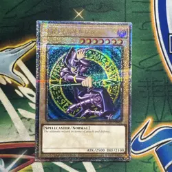 Yugioh! Dark Magician TN23-EN001 Quarter Century Secret Rare 1st Edition NM - Image 1